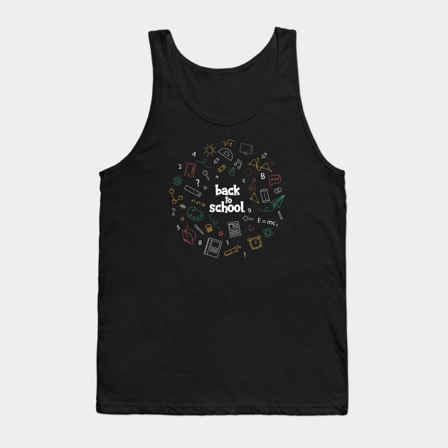 Back to School Tank Top by Marioma